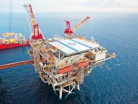 Israel’s Tamar gas field off the Mediterranean coast. The country's economic dominance is making other players like Turkey anxious