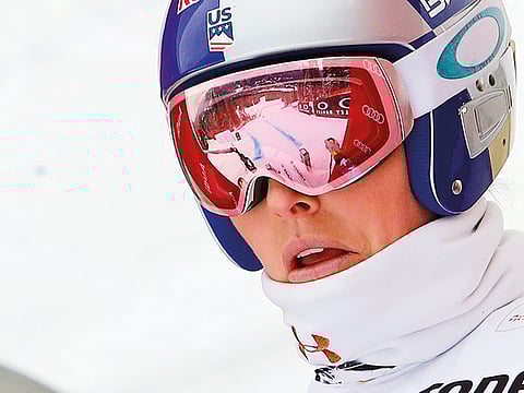 Lindsey Vonn is acknowledged for her resilience of overcoming numerous injuries to thrive in a dangerous sport.