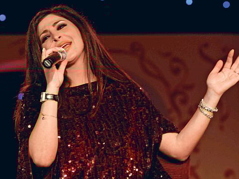 Popular Lebanese singer Ellisa.