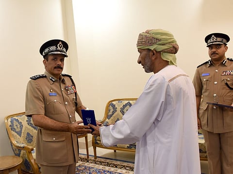 Oman cop honoured posthumously