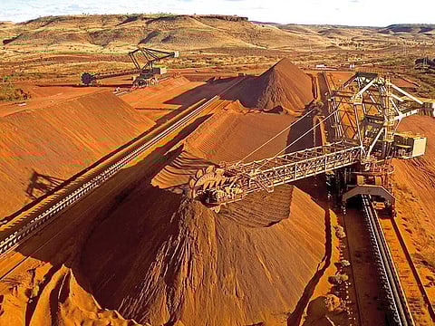 Australia has learnt to manage its mineral resources and commodity cycles well. And this offers more than a few lessons for Middle East economies wanting to lower oil's share of their national wealth. File picture of a Rio Tinto iron ore mine in Western Australia.