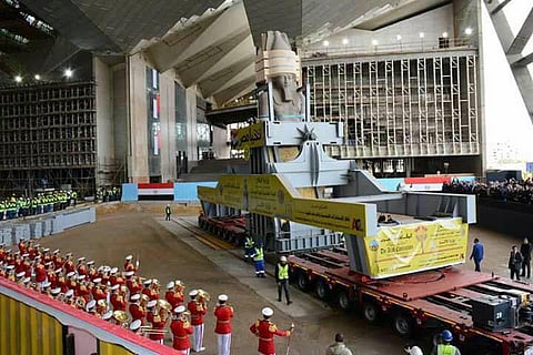 Pharaonic cenotaph moved to Egypt’s new museum