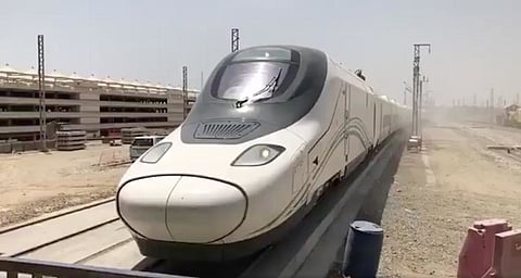 The Haramain network is among the fastest electric train systems in the world, reaching speeds of up to 300 kilometers per hour.