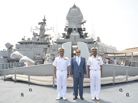 Two Indian ships take part in UAE-India naval exercise