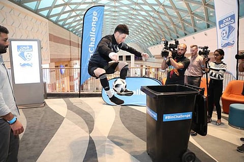 Football used to combat male cancers