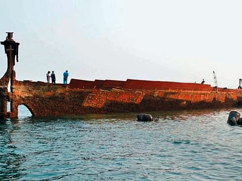Sri Lanka refloats WW2 shipwreck