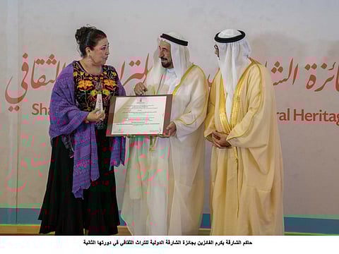 Winners of Sharjah International Cultural Heritage Award honoured