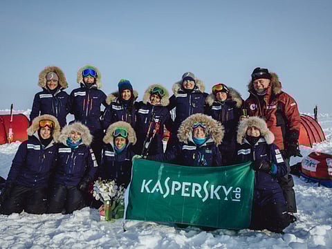 Arab, European women trek North Pole together