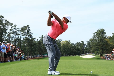 Tiger Woods will need to wait to defend his title at Augusta.