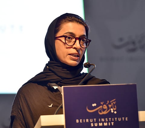 Noura Al Kaabi, Minister of Culture and Youth Development.