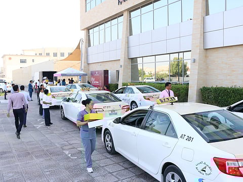 Hospital offers free eye checkups to cab drivers in RAK