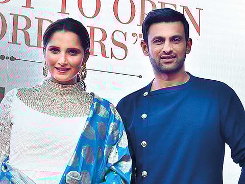 Sania Mirza and Shoaib Malik