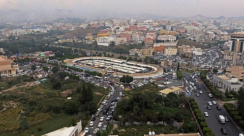 Abha city, in Saudi Arabia.