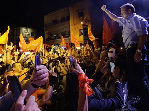 Free Patriotic Movement leader Gibran Basil (File)