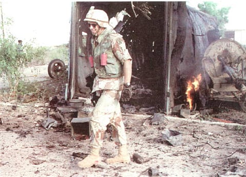 June 12,1993: UN forces strike in Somalia