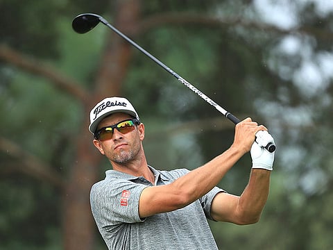 Adam Scott of Australia.
