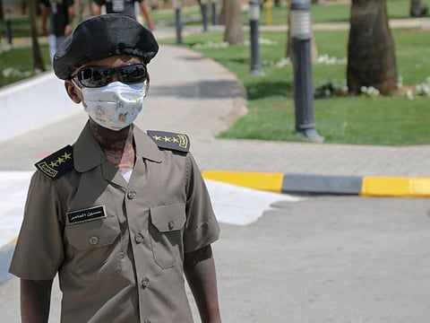 Saudi boy with cancer becomes a policeman for a day