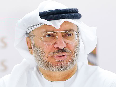 Dr Anwar Mohammad Gargash, UAE's Minister of State for Foreign Affairs