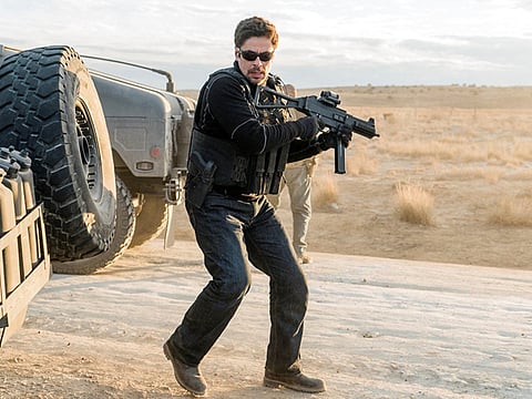 Benicio Del Toro goes for the good part