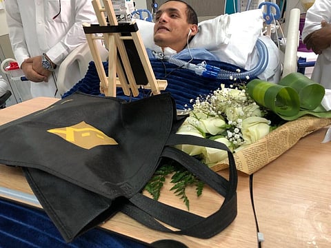 Paralysed Saudi youth receives high school diploma