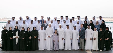 Mohammad Bin Zayed receives ENEC delegation