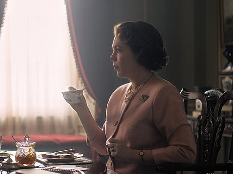 Olivia Colman as Queen Elizabeth II in ‘The Crown’.