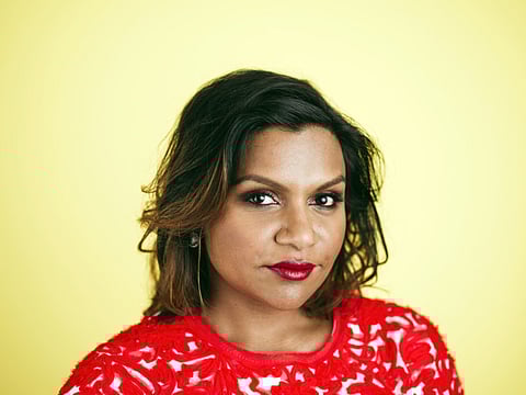 Actress, comedian, and writer Mindy Kaling