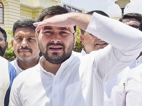 Rashtriya Janata Dal (RJD) leader Tejashwi Yadav