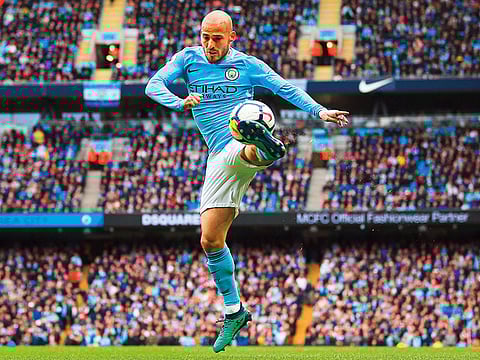 David Silva of Manchester City