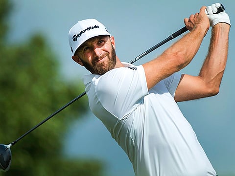 Dustin Johnson of the United States