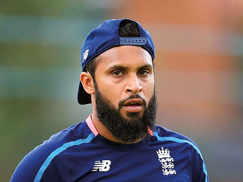 England's Adil Rashid