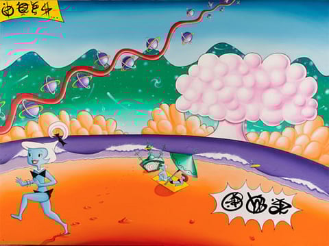 Kenny Scharf’s playful but profound works