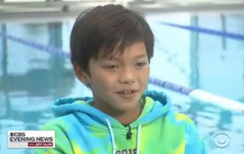 10-year old Filipino-American boy beats Michael Phelps’s swimming record