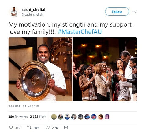 Meet Indian origin Master Chef Australia winner