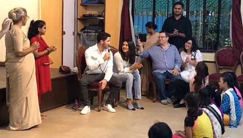 Priyanka Chopra, Nick Jonas delight orphans