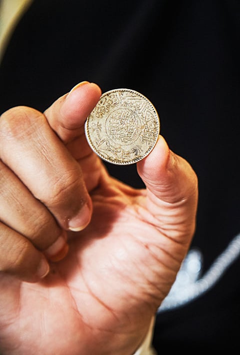 Oman’s largest coin treasure, which was found inside a pot in September 1979, has been restored. Photo for illustrative purposes.