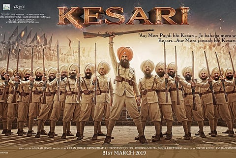Akshay Kumar unveils ‘Kesari’ poster