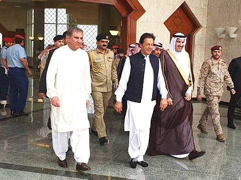 Imran Khan marks his official visit to Saudi Arabia in 2018 -  Khan has already visited Riyadh twice since taking office in July and in October