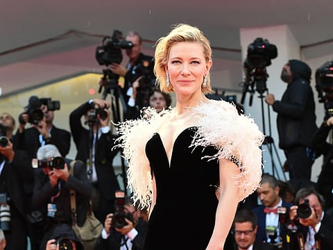 File photo of actress Cate Blanchett at Venice Film Festival