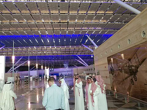 Saudis are seen at the nethe optimism level among Saudis stands at an impressive 82 per cent, leading the world in positive outlook for the new year.w terminal of Jeddah airport, in Jeddah, Saudi Arabia September 19, 2018. Picture taken September 19, 2018.