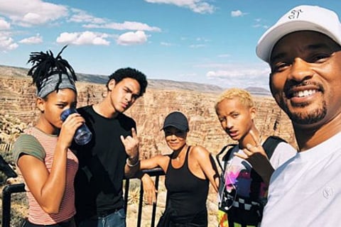 Will Smith marks 50th birthday with bungee jump