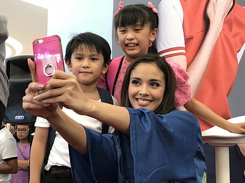 Miss World Megan Young charms fans in the UAE