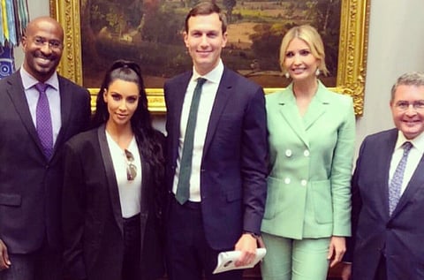 Kim Kardashian back in White House for another prisoner