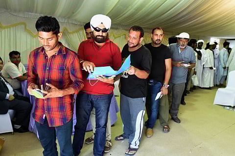 Walk-in interviews for Indian amnesty seekers in Abu Dhabi