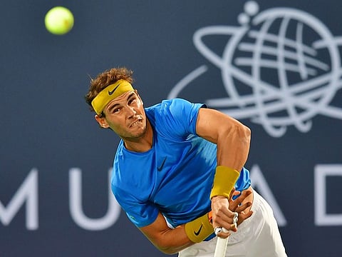 Rafael Nadal is one of the top stars to compete at the Mubadala World Tennis Championship