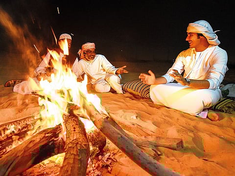 File photograph of residents enjoying the winter season in the desert. Picture used for illustrative purposes only.