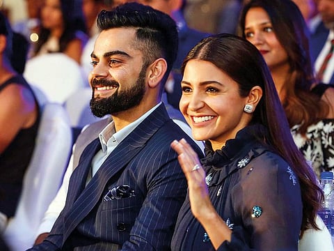 Virat Kohli and Anushka Sharma.