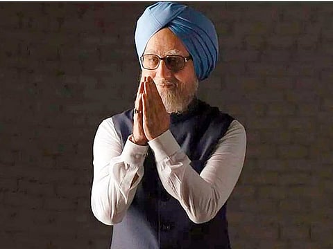 Anupam Kher in ‘The Accidental Prime Minister’.