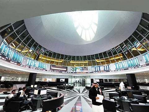 The Bahrain bourse in Manama.