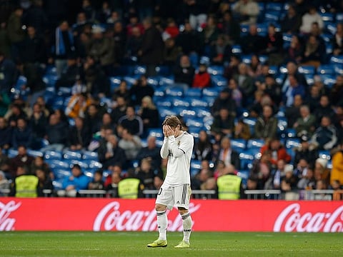 Real Madrid's Luka Modric.